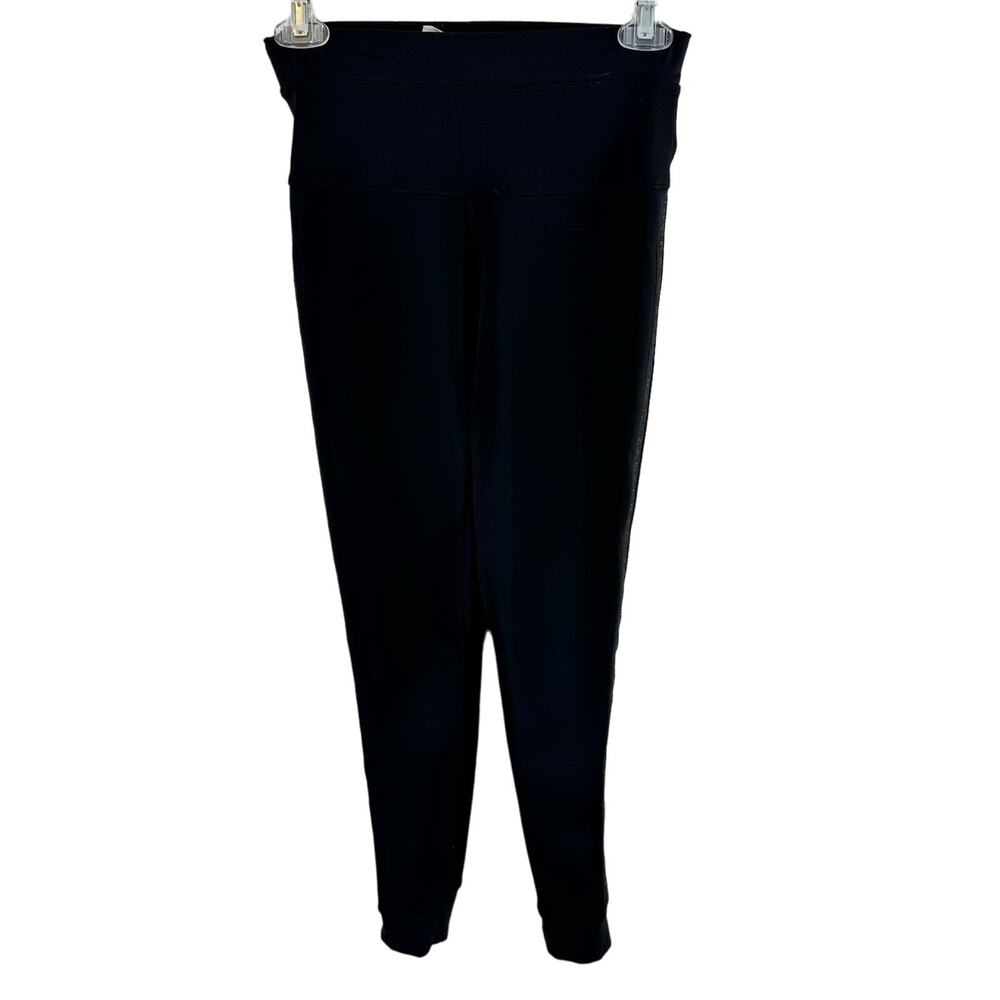 Zaggora London Hot Pants Black Neoprene Yoga Workout Leggings Thermal Fit Size 2